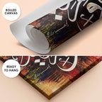 Hasbunallahu Wa Ni'mal Wakeel Abstract Handmade Painting